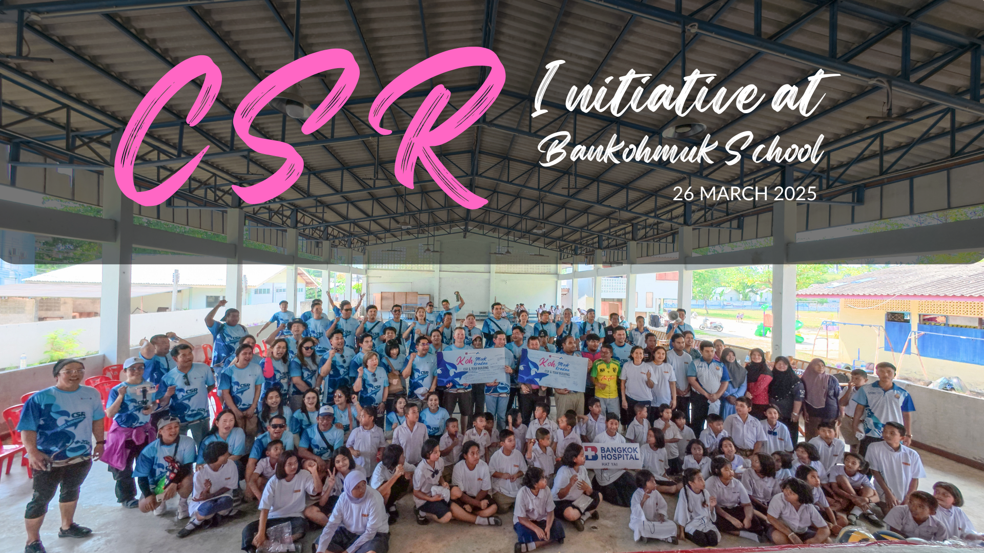 CSR initiative at Bankohmuk School!