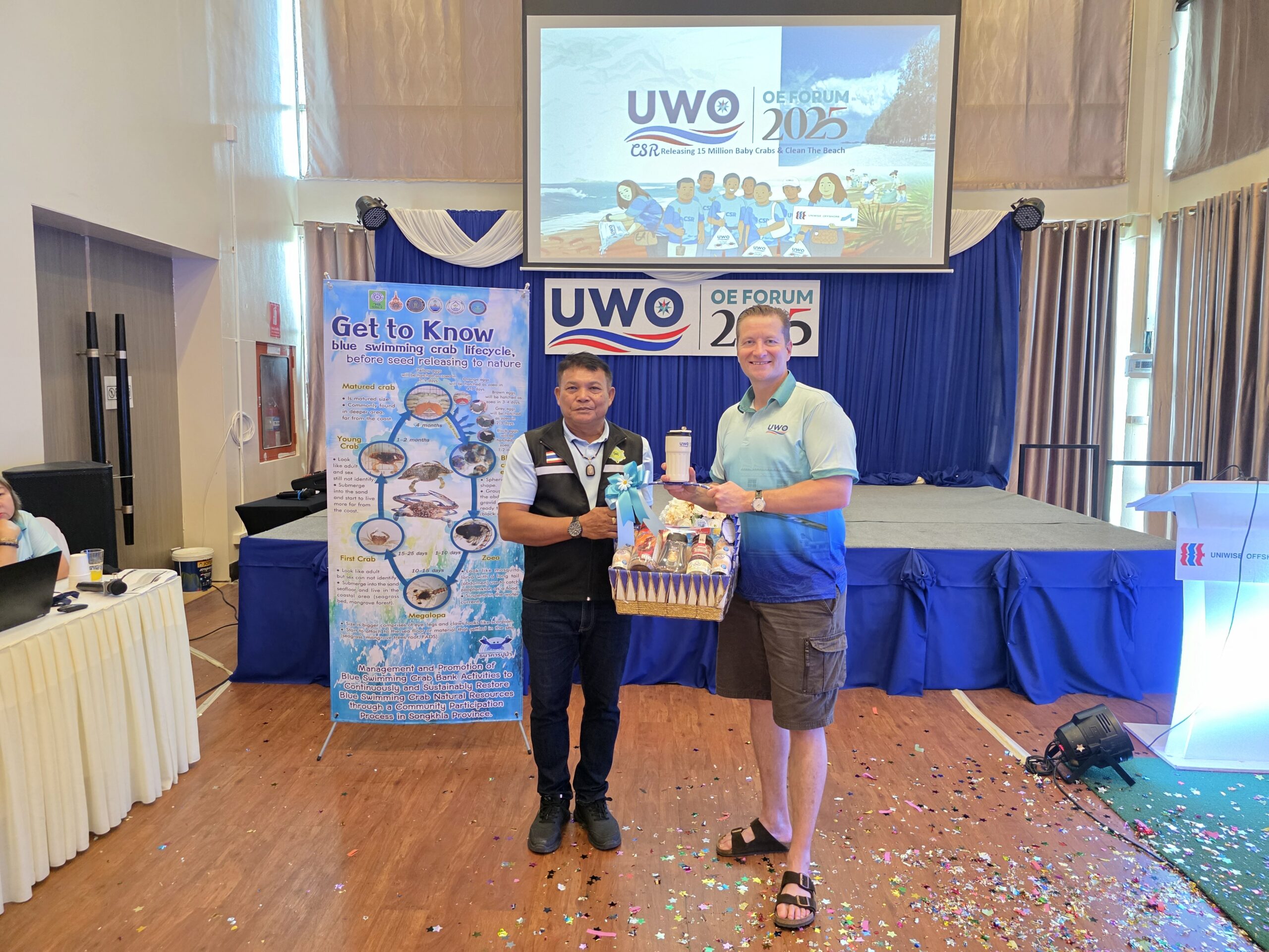 Uniwise Offshore joins hands to return life to the Thai sea