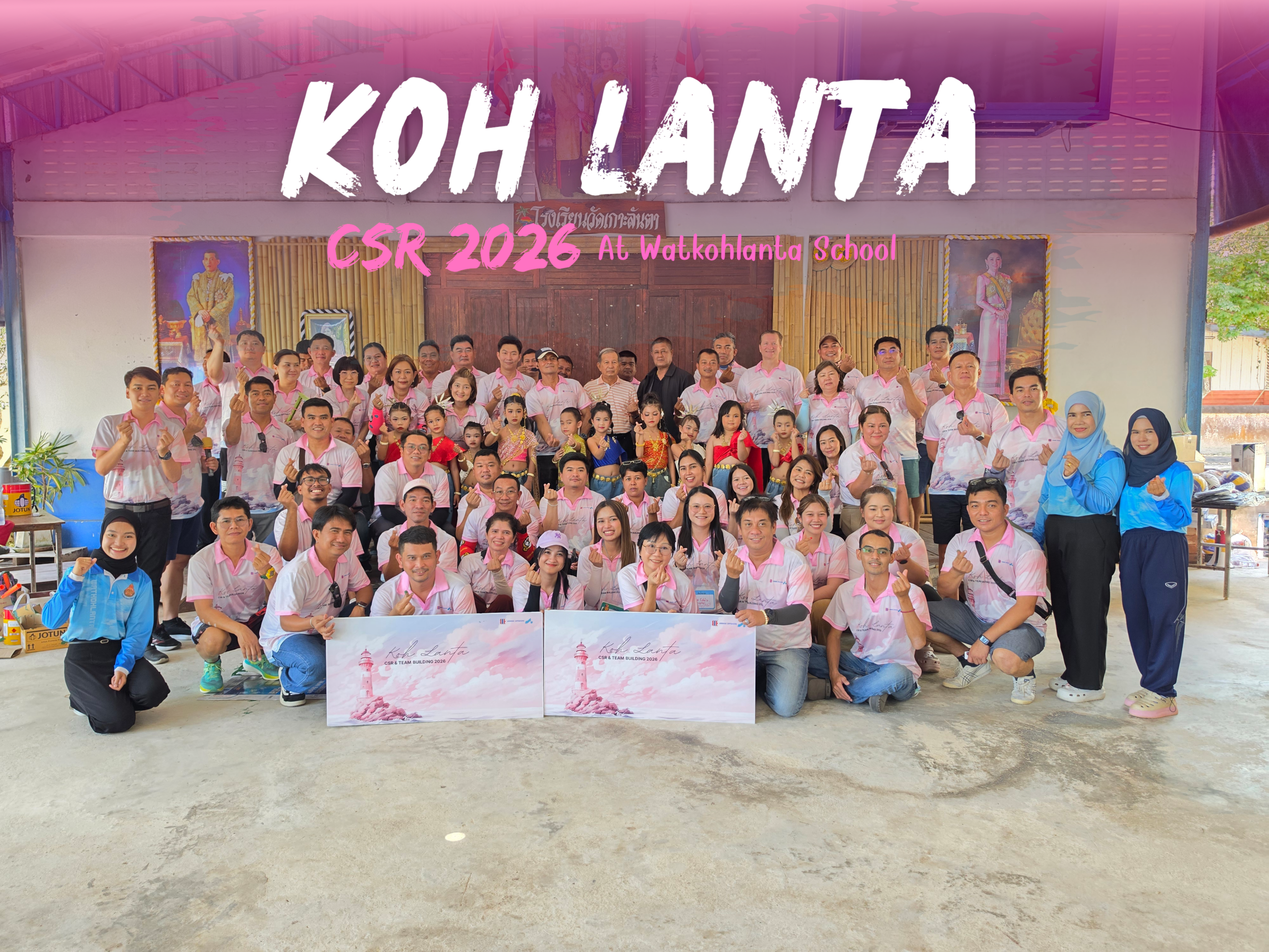 CSR activity at Wat Koh Lanta School